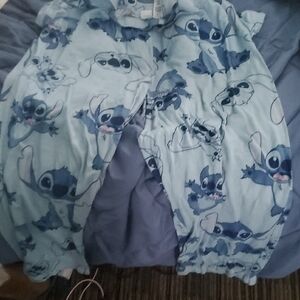 Disney Stitch Women's Light Blue Stitch Pj Pant